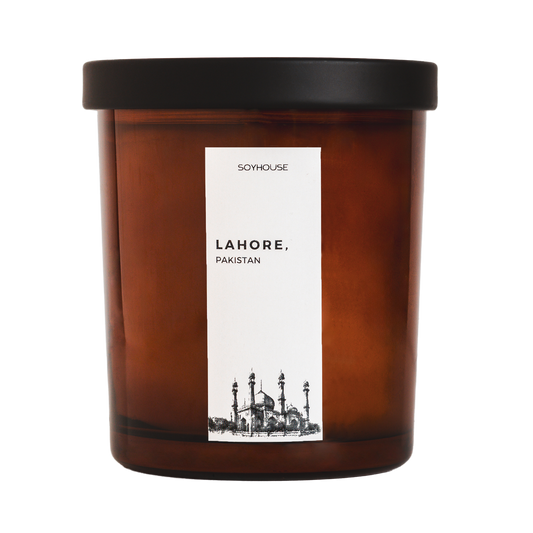 Lahore Pakistan Home Candle - Beesoy Scented Candle, Buy Online in Pakistan, Spices, Rose, Musk, Amber, Sandalwood, Patchouli
