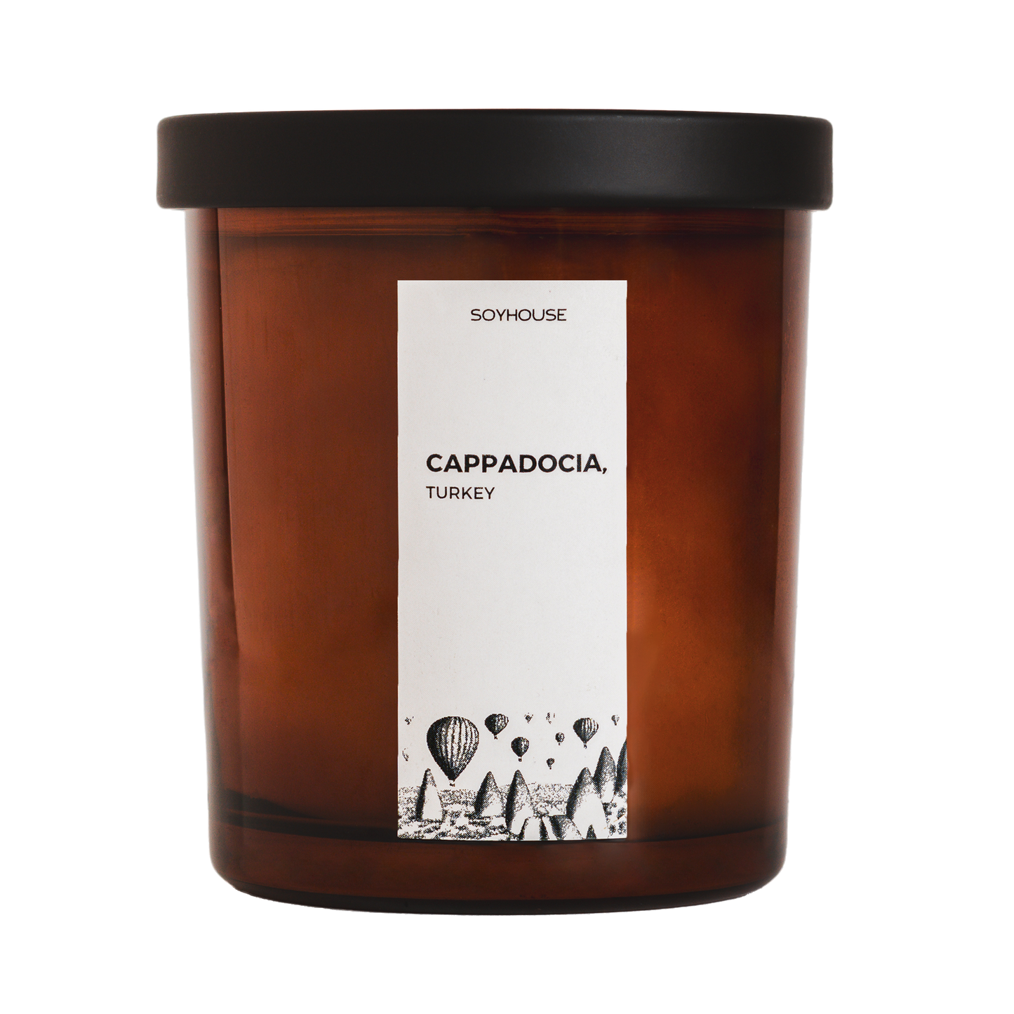 Cappadocia Turkey Home Candle - Beesoy Scented Candle, Buy Online in Pakistan, White Tea, Bergamot, Rosemary, Lavender, Cedarwood, Musk