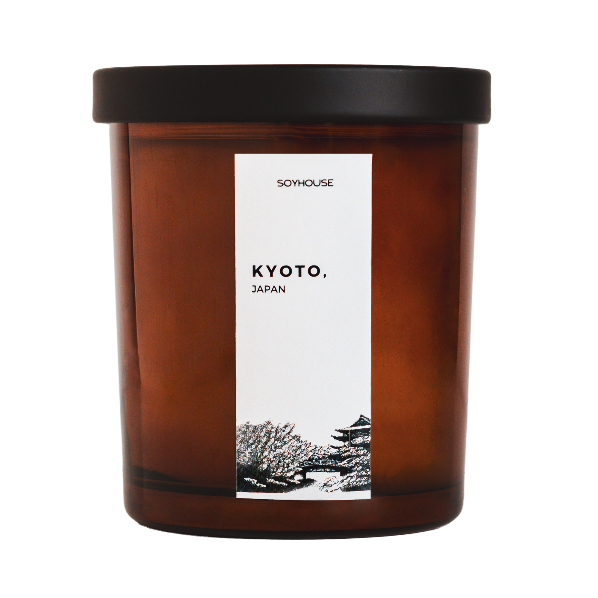 Kyoto Japan Home Candle - Beesoy Scented Candle, Buy Online in Pakistan, Cherry Blossoms, Green Tea, Bamboo, Lotus, Cedarwood, Hinoki